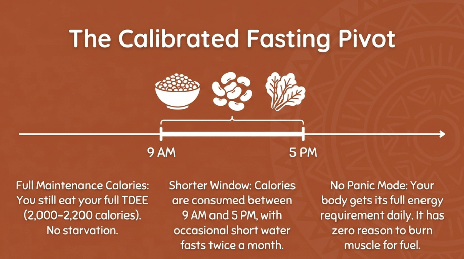 Intermittent Fasting Diet Plan and Maintenance Calories for Muscle Preservation