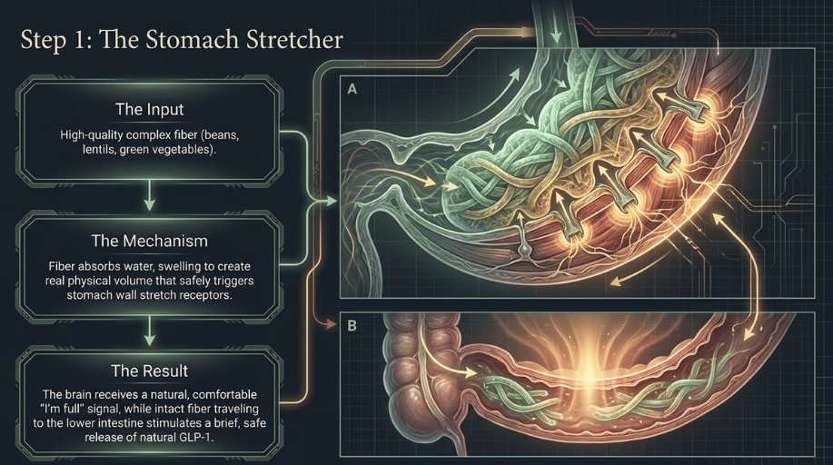 Weight Loss Foods High Fiber Stomach Stretcher